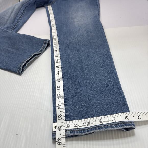 Slim Ankle Jeans Talbots Flawless 14 Stretch High Rise Mid Wash Preppy Capsule - Picture 12 of 15